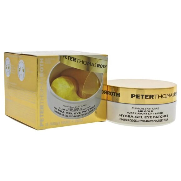 NIB ✅ Peter Thomas Roth  24K Gold Pure Luxury Lift & Firm Hydra-Gel Eye Patches - Picture 6 of 11